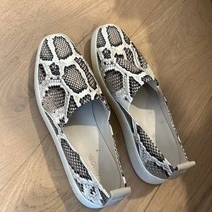 Vince snake skin platform